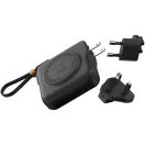 Adaptor de calatorie 3-in-1, Xtorm, 2610E18097, 10000 mAh, 30 W, 8.6x8.6x3.2 cm, Plastic, ABS, Negru