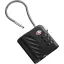 Lacat bagaj, Xtorm, 2610E18306, 15.1x2.55x7.55 cm, Zinc, Otel inoxidabil, Negru