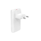 Adaptor multi-head, Skross, 2610E18088, 65 W, USB-A, USB-C, 4.5x1.2x8.5 cm, Plastic, Alb