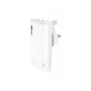 Adaptor multi-head, Skross, 2610E18088, 65 W, USB-A, USB-C, 4.5x1.2x8.5 cm, Plastic, Alb