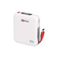   Powerbank Skross, 2610E18017, 5000 mAh, 20 W, USB-C, 6.6x1.7x7.6 cm, Plastic, Alb