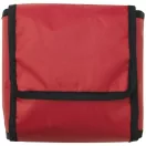 Trusa de prim ajutor 18 piese si vesta de siguranta, nylon, Everestus, TSPA02, rosu