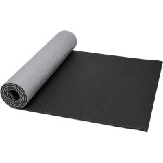   Saltea de Yoga cu suprafata texturata, Everestus, 9IA19034, PVC, Gri, Negru
