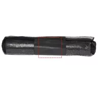   Saltea de Yoga cu suprafata texturata, Everestus, 9IA19034, PVC, Gri, Negru