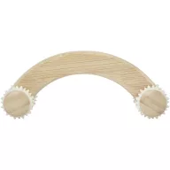   Instrument pentru masaj, Everestus, 22FEB0677, 15x6.3x6.5 cm, Bambus, PVC, Natur