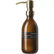   Dozator lotiune maini 250 ml, 2401E15098, Wellmark, 19xØ6 cm, Sticla, Maro amber heather