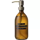 Dozator pentru sapun 500 ml, 2401E15092, Wellmark, 22xØ8 cm, Sticla, Maro amber heather