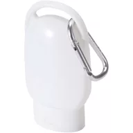   Protectie solara SPF30 cu carabina, Everestus, 2610E18829, 5x2.2x9.5 cm, Polipropilena, Polietilena, Aluminiu, Alb