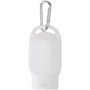Protectie solara SPF30 cu carabina, Everestus, 2610E18829, 5x2.2x9.5 cm, Polipropilena, Polietilena, Aluminiu, Alb