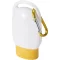 Protectie solara SPF30 cu carabina, Everestus, 2610E18830, 5x2.2x9.5 cm, Polipropilena, Polietilena, Aluminiu, Galben