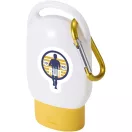 Protectie solara SPF30 cu carabina, Everestus, 2610E18830, 5x2.2x9.5 cm, Polipropilena, Polietilena, Aluminiu, Galben
