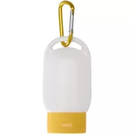   Protectie solara SPF30 cu carabina, Everestus, 2610E18830, 5x2.2x9.5 cm, Polipropilena, Polietilena, Aluminiu, Galben