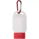 Protectie solara SPF30 cu carabina, Everestus, 2610E18831, 5x2.2x9.5 cm, Polipropilena, Polietilena, Aluminiu, Rosu
