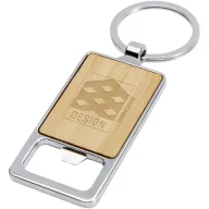   Breloc cu desfacator de sticle, 2509E14955, Everestus, 8.2x1.5x3 cm, Bambus, Otel, Natur
