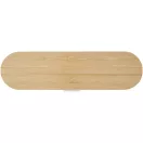 Set tacamuri, Everestus, 2601E13202, 16.5x2.6x4.7 cm, Polipropilena, Bambus, Alb