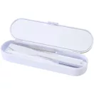 Set tacamuri, Everestus, 2601E13202, 16.5x2.6x4.7 cm, Polipropilena, Bambus, Alb