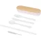Set tacamuri, Everestus, 2601E13203, 16.5x2.6x4.7 cm, Polipropilena, Bambus, Roz deschis