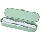 Set tacamuri, Everestus, 2601E13204, 16.5x2.6x4.7 cm, Polipropilena, Bambus, Verde Mint