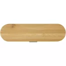 Set tacamuri, Everestus, 2601E13206, 16.5x2.6x4.7 cm, Polipropilena, Bambus, Gri Slate