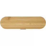  Set tacamuri, Everestus, 2601E13206, 16.5x2.6x4.7 cm, Polipropilena, Bambus, Gri Slate