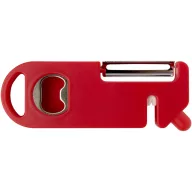   Ustensila de bucatarie multifunctionala, 2509E14730, Everestus, 12.8x1.35x4.7 cm, ABS, Otel, Rosu