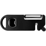  Ustensila de bucatarie multifunctionala, Everestus, 2601E12956, 12.8x1.35x4.7 cm, ABS, Otel, Negru