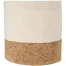 Cosulet pentru paine, Everestus, 2601E13250, 15.5x15 cm, Bumbac, Pluta, Natur