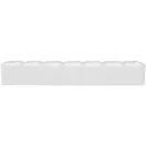 Organizator 7 zile pentru medicamente, 2509E14575, Everestus, 14.9x2.4x2.8 cm, Polipropilena, Alb