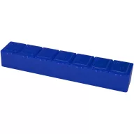   Organizator 7 zile pentru medicamente, 2509E14577, Everestus, 14.9x2.4x2.8 cm, Polipropilena, Albastru