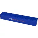 Organizator 7 zile pentru medicamente, 2509E14577, Everestus, 14.9x2.4x2.8 cm, Polipropilena, Albastru