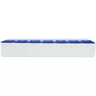   Organizator 7 zile pentru medicamente, 2509E14559, Everestus, 17.5x3x8.7 cm, Polipropilena, Albastru