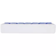   Organizator 7 zile pentru medicamente, 2509E14559, Everestus, 17.5x3x8.7 cm, Polipropilena, Albastru
