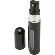  Recipient parfum 5 ml, 2509E14625, Everestus, 8.8x1.75 cm, Polipropilena, Aluminiu, Negru