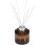 Difuzor arome, 100 ml, Everestus, 2601E12896, 6.5x21x7 cm, Sticla, Lemn, Maro