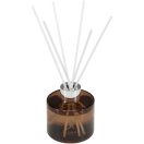 Difuzor arome, 100 ml, Everestus, 2601E12896, 6.5x21x7 cm, Sticla, Lemn, Maro