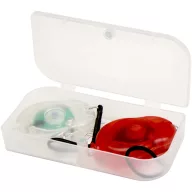   Set de lumini pentru bicicleta, 2509E14474, Everestus, 9.4x2.1x4.5 cm, ABS, Polipropilena, Transparent