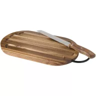   Tocator alimente, 2509E14891, Seasons, 35x1.5x20 cm, Lemn, Otel, Natur