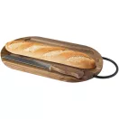 Tocator alimente, 2509E14891, Seasons, 35x1.5x20 cm, Lemn, Otel, Natur