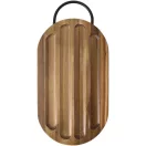 Tocator alimente, 2509E14891, Seasons, 35x1.5x20 cm, Lemn, Otel, Natur