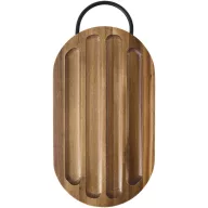   Tocator alimente, 2509E14891, Seasons, 35x1.5x20 cm, Lemn, Otel, Natur