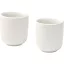 Set 2 cani espresso, 90 ml, 2509E14784, Seasons, 6.2x5.8x5.8 cm, Ceramica, Alb
