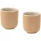 Set 2 cani espresso, 90 ml, 2509E14785, Seasons, 6.2x5.8x5.8 cm, Ceramica, Crem