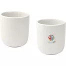 Set 2 cani, 200 ml, 2509E14776, Seasons, 9.3x8.2x8.2 cm, Ceramica, Alb