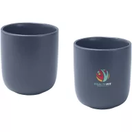   Set 2 cani, 200 ml, 2509E14777, Seasons, 9.3x8.2x8.2 cm, Ceramica, Albastru hale