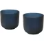Set 2 cani, 200 ml, 2509E14779, Seasons, 8.2x7.5x7.5 cm, Sticla, Albastru hale