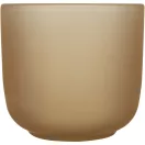 Set 2 cani 200 ml cu tava, Seasons, 2601E12985, 8.2x7.5x7.5 cm, Sticla, Lemn, Bej Oatmeal