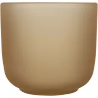  Set 2 cani 200 ml cu tava, Seasons, 2601E12985, 8.2x7.5x7.5 cm, Sticla, Lemn, Bej Oatmeal