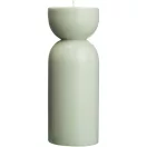 Lumanare organica, Originalhome, 2601E13116, 20x7.5 cm, Ceara, Verde Heather