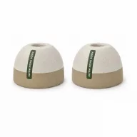   Suport lumanare, Originalhome, 2610E17554, 7.5x5x7.5xØ7.5 cm, Ceramica, Alb