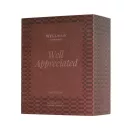 Setul cadou pentru ingrijirea mainilor, Wellmark, 2610E18544, 15x6.5x18 cm, Sticla, Maro